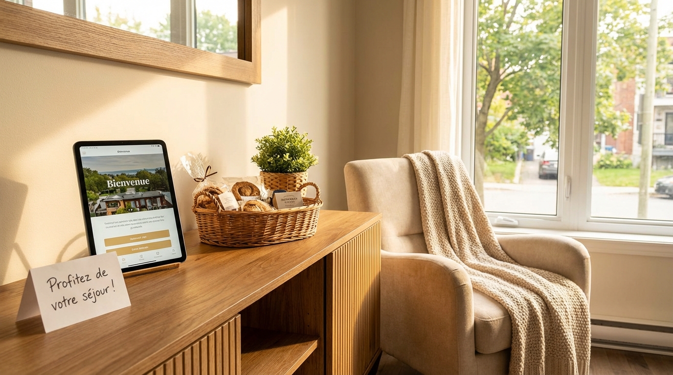 Check-in Airbnb Parfait: Livret d'Accueil Numérique